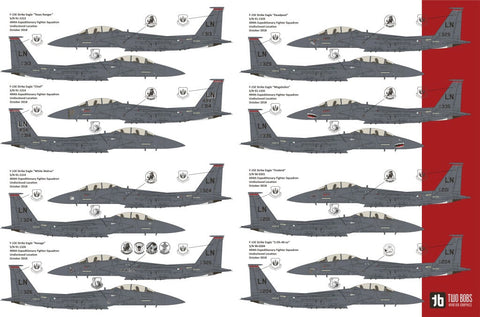 トゥーボブス 48-265 1/48 F-15E マキシマムエフォート イーグルス