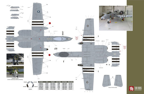 トゥーボブス 48-275 1/48 A-10C ヘリテージ・ホーズ