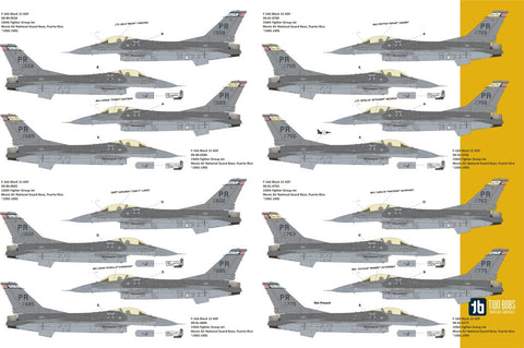 トゥーボブス 48-283 1/48  F-16A/B バイパーズ・オブ・カリビアン