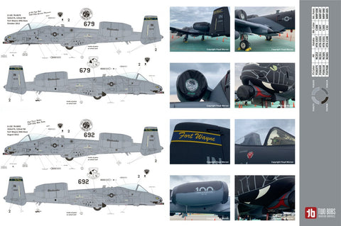 トゥーボブス 72-111/32-072 1/32・1/72 A-10C フージャー・ホーグス