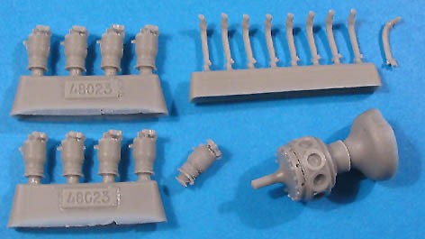 ベクター 48-023 1/48 ル・ローヌ 80 h.p.