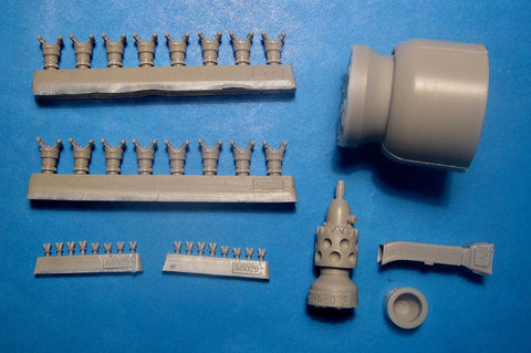 ベクター VDS48072 1/48 Su-2 コレクテッドカウル ＆ エンジン (ズベズダ用)