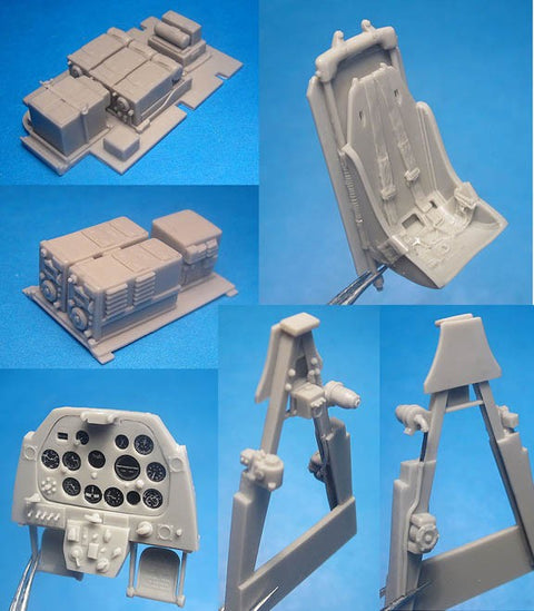 ベクター VDS32008 1/32 P-51A コクピットセット (ホビークラフト用)