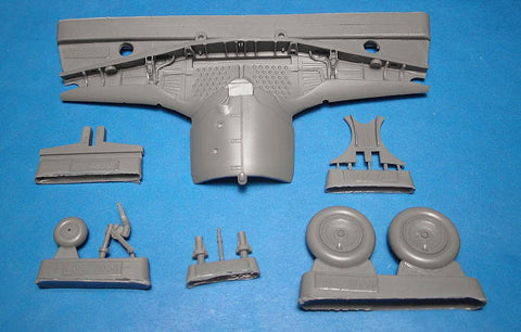 ベクター VDS48058 1/48 FW 190A-8 ホイールウェル (タミヤ用)