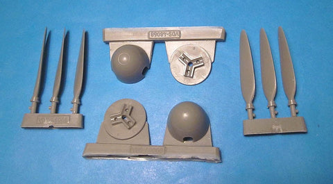 ベクター VDS48068 1/48 Me 410 コレクテッド プロップス＆スピナー (モンモデル用)