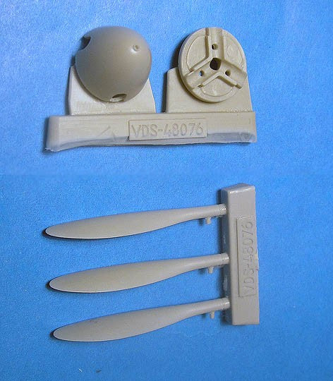 ベクター VDS48076 1/48 ヤク3 プロペラ&スピナー (ズベズダ用)