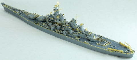 ヴィーホビー E57001 1/700 アメリカ海軍 戦艦 ローバー BB-61 デラックス版(エッチングパーツ付き) プラモデル