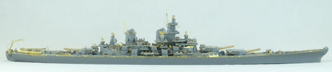 ヴィーホビー E57001 1/700 アメリカ海軍 戦艦 ローバー BB-61 デラックス版(エッチングパーツ付き) プラモデル