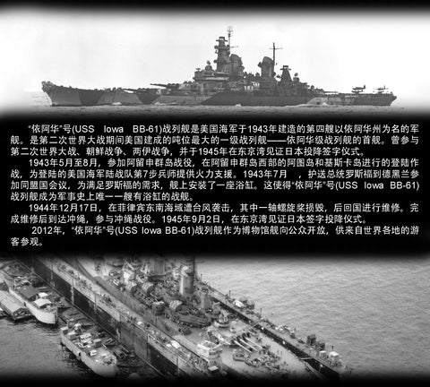 ヴィーホビー E57001 1/700 アメリカ海軍 戦艦 ローバー BB-61 デラックス版(エッチングパーツ付き) プラモデル