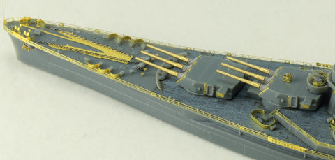 ヴィーホビー E57006 1/700 アメリカ海軍 戦艦 インディアナ BB-58 1944年 デラックス版(エッチングパーツ付き) プラモデル