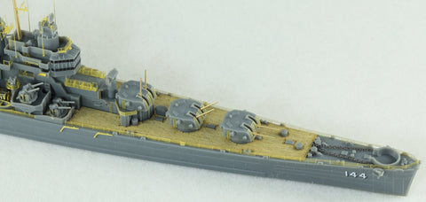 ヴィーホビー E57015 1/700 アメリカ 軽巡洋艦 USS ウースター CL-144 デラックス版(エッチングパーツ付き) プラモデル