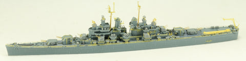 ヴィーホビー E57020 1/700 アメリカ 軽巡洋艦 クリーブランド CL-55 1945年 デラックス版(エッチングパーツ付き) プラモデル