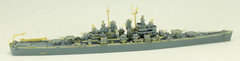 ヴィーホビー E57020 1/700 アメリカ 軽巡洋艦 クリーブランド CL-55 1945年 デラックス版(エッチングパーツ付き) プラモデル