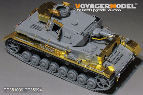 ボイジャーモデル PE351039A 1/35 WWII ドイツ陸軍 ドイツ陸軍IV号戦車F1型 "Vorpanzer" ベーシックセット（砲弾無し）( ボーダー BT-003用)