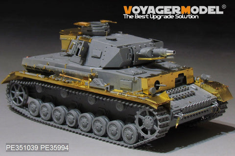 ボイジャーモデル PE351039A 1/35 WWII ドイツ陸軍 ドイツ陸軍IV号戦車F1型 "Vorpanzer" ベーシックセット（砲弾無し）( ボーダー BT-003用)