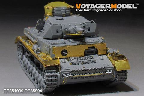 ボイジャーモデル PE351039B 1/35 WWII ドイツ陸軍 IV号戦車F1型 "Vorpanzer" ベーシックセット（Ver.B 砲弾付）( ボーダー BT-003用)