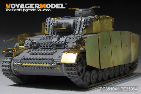 ボイジャーモデル PE351041A 1/35 WWII ドイツ陸軍 IV号戦車F1型（後期型）ベーシックセット （砲弾無し）( ボーダー BT-003用)