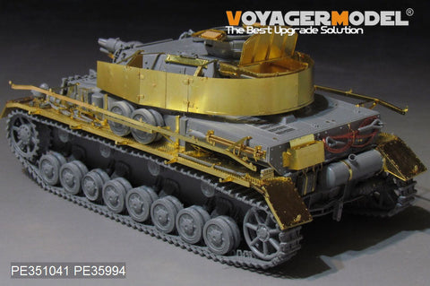ボイジャーモデル PE351041A 1/35 WWII ドイツ陸軍 IV号戦車F1型（後期型）ベーシックセット （砲弾無し）( ボーダー BT-003用)