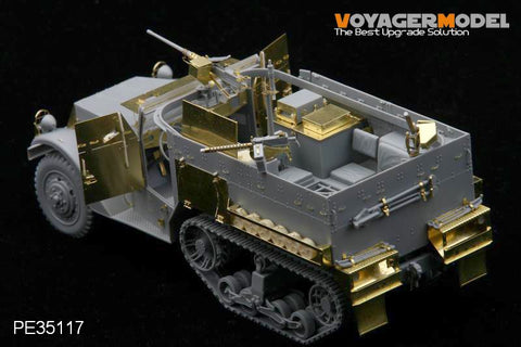 ボイジャーモデル PE35117 1/35 WWII M2ハーフトラック エッチングセット(ドラゴン6329用)