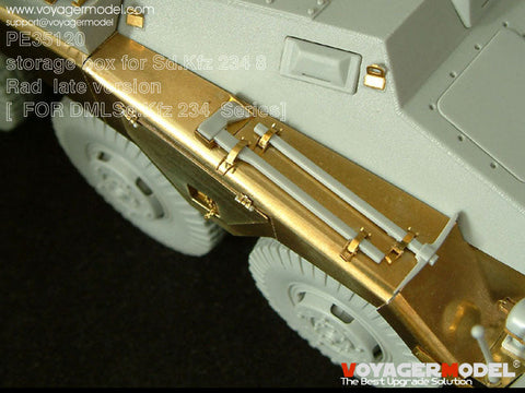 ボイジャーモデル PE35120 1/35 Sd.Kfz 234 ８輪 後期型工具箱(ドラゴン6221用)