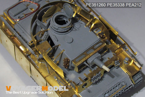 ボイジャーモデル PE351260 1/35 WWIIドイツ III号戦車 N型 後期型用 アップグレードセット ベーシック 2.0（ドラゴン 6474 / 6606用）