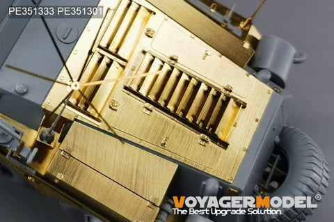 ボイジャーモデル PE351333 1/35 WWII ドイツ Sd.Kfz 234/1 ベーシックアップグレードセット 2.0(ドラゴン6298用)