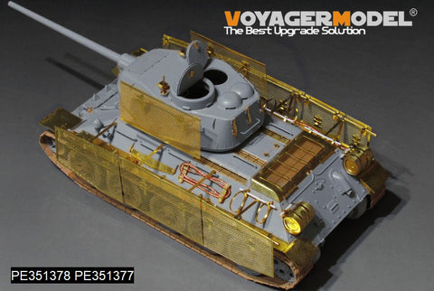 ボイジャーモデル PE351378B 1/35 WWII ロシア T-34/85  w/ "トーマ・シールド" ワイヤーメッシュシュルツェン アップグレードセット バレル付（ドラゴン6066/6203/6319/33付）