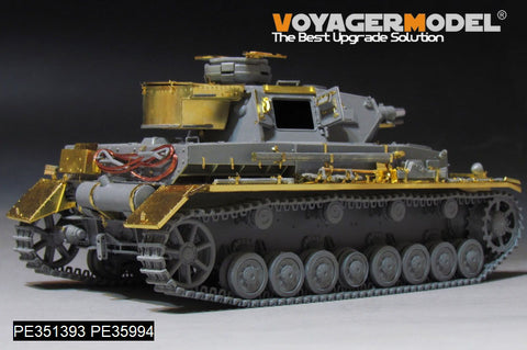 ボイジャーモデル PE351393A 1/35 WWIIドイツ IV号戦車 F1型 ベーシック（B版：弾薬、損傷した転輪付き）（ドラゴン 6315 / 9044 / 6975用）