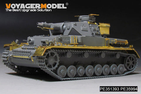 ボイジャーモデル PE351393B 1/35 WWIIドイツ IV号戦車 F1型 ベーシック（B版：弾薬、損傷した転輪付き）（ドラゴン 6315 / 9044 / 6975用）