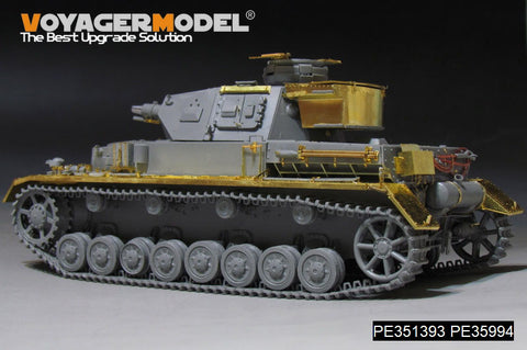 ボイジャーモデル PE351393B 1/35 WWIIドイツ IV号戦車 F1型 ベーシック（B版：弾薬、損傷した転輪付き）（ドラゴン 6315 / 9044 / 6975用）