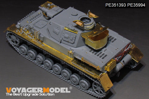 ボイジャーモデル PE351393B 1/35 WWIIドイツ IV号戦車 F1型 ベーシック（B版：弾薬、損傷した転輪付き）（ドラゴン 6315 / 9044 / 6975用）