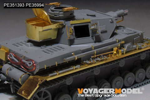 ボイジャーモデル PE351393B 1/35 WWIIドイツ IV号戦車 F1型 ベーシック（B版：弾薬、損傷した転輪付き）（ドラゴン 6315 / 9044 / 6975用）