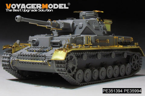 ボイジャーモデル PE351394A 1/35 WWIIドイツ IV号戦車 F2型 ベーシック（B版：損傷した転輪付き）(ドラゴン 6360, 6363, 9019用)