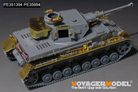 ボイジャーモデル PE351394A 1/35 WWIIドイツ IV号戦車 F2型 ベーシック（B版：損傷した転輪付き）(ドラゴン 6360, 6363, 9019用)