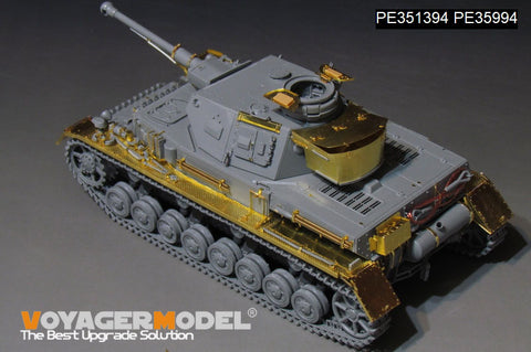 ボイジャーモデル PE351394A 1/35 WWIIドイツ IV号戦車 F2型 ベーシック（B版：損傷した転輪付き）(ドラゴン 6360, 6363, 9019用)