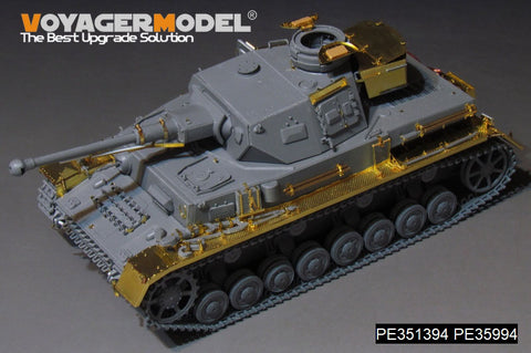 ボイジャーモデル PE351394B 1/35 WWIIドイツ IV号戦車 F2型 ベーシック（B版：損傷した転輪付き）(ドラゴン 6360, 6363, 9019用)