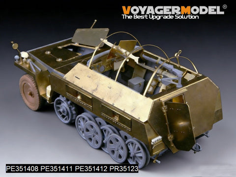 ボイジャーモデル PE351408B 1/35 WWII ドイツ Sd.Kfz.250/1 NEU ベーシックアップグレードセット（B ver ホイール付属）(ドラゴン6427 6100用)
