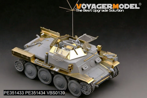 ボイジャーモデル PE351433B 1/35 WWII ドイツ 偵察戦車 38(t) アップグレードセットベーシック( Ver.B 砲身付属)(ドラゴン6294 6890用)