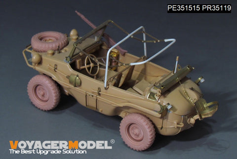 ボイジャーモデル PE351515 1/35 WWIIドイツ シュビムワーゲン 166型（タミヤ 35224用）