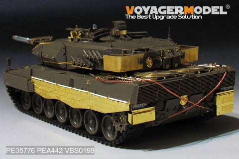 ボイジャーモデル PE35776B 1/35 現用 ドイツ レオパルト 2A6 基本セット ( ガンバレル付）（タミヤ 35271用）