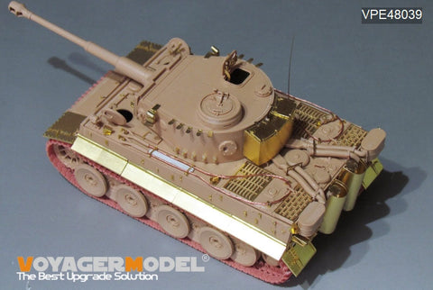 ボイジャーモデル VPE48039 1/48 WWII ドイツ ドイツ タイガーI 初期型(ユースター 001用)