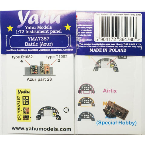 ヤフーモデル YMA7357 1/72 フェアリーバトル(アズール/スペシャルホビー用)