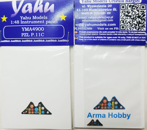ヤフーモデル YMA4900 1/48 PZL P.11 C  (アルマホビー用)