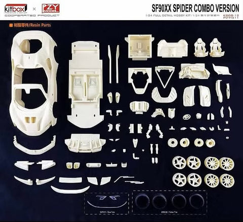 ズームオン CS120 1/24 SF90 XX スパイダー コンボバージョン