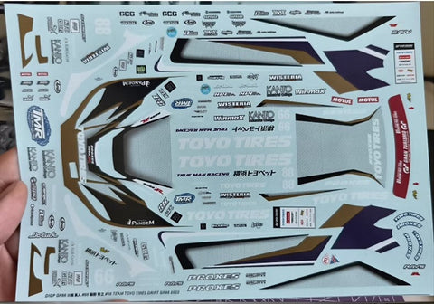 ズームオン CS135 1/24 D1GP GR86 川畑真人 #88 藤野秀之 #66 2022 パーツセット(タミヤ用)