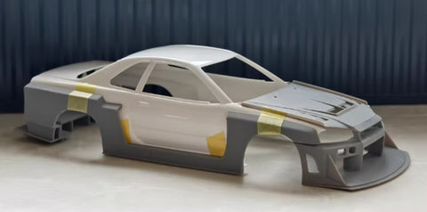 ズームオン CS145 1/24 BAPE×LB 日産 GTR-R34 パーツセット(タミヤ用)