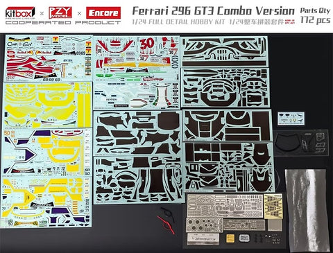 ズームオン CS147 1/24 296 GT3 コンボバージョン (カーボン ver.)