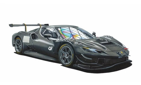 ズームオン CS147 1/24 296 GT3 コンボバージョン (カーボン ver.)