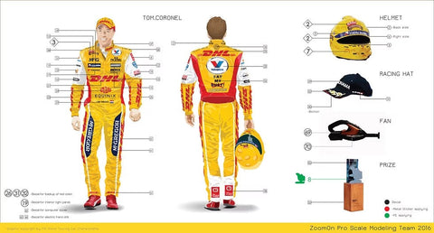 ズームオン Z012 1/24 シボレー・クルーズ WTCC 2015 (#4 T.Coronel)