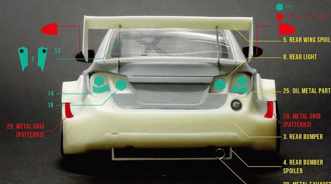 ズームオン Z012 1/24 シボレー・クルーズ WTCC 2015 (#4 T.Coronel)